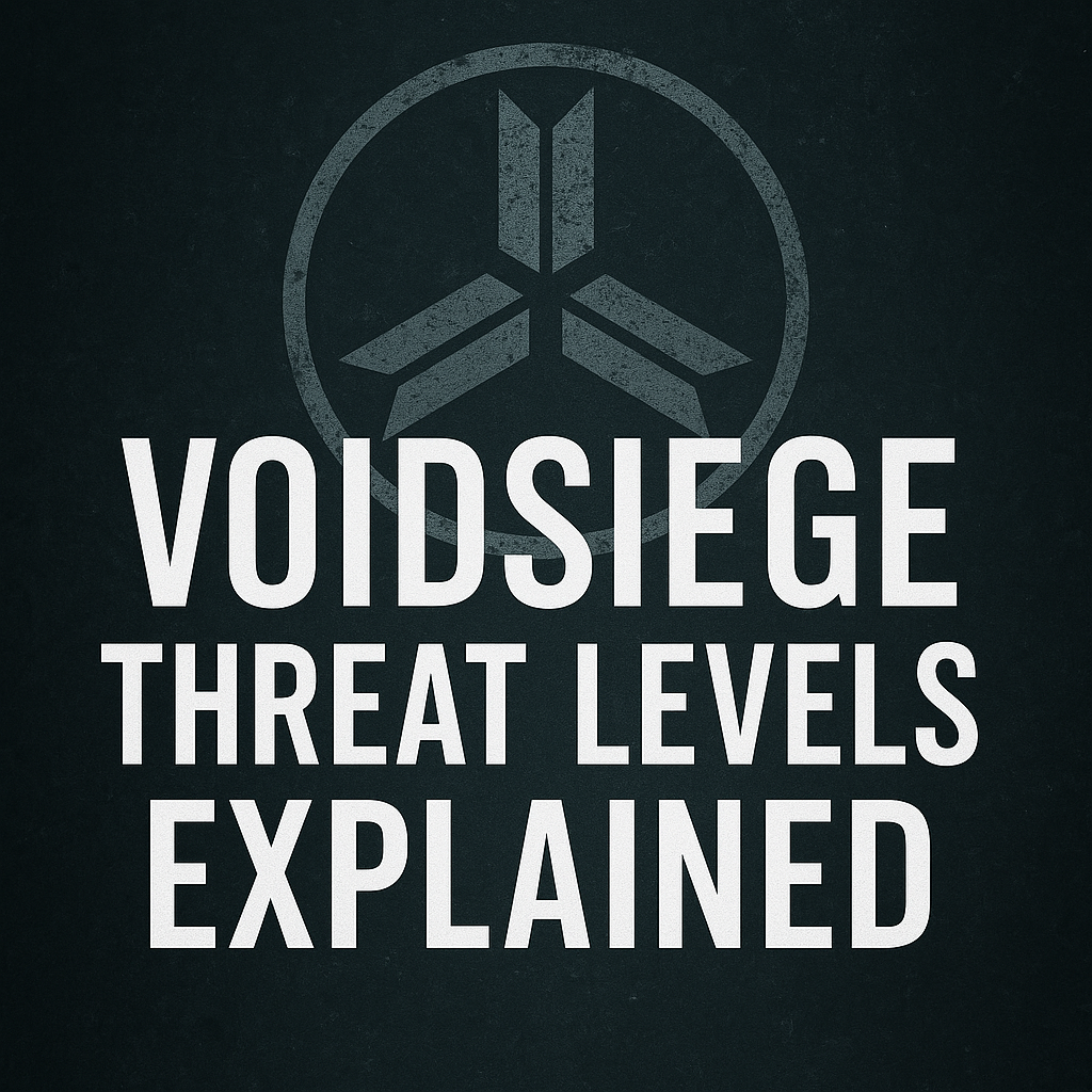 What Threat Levels Actually Mean in VoidSiege
