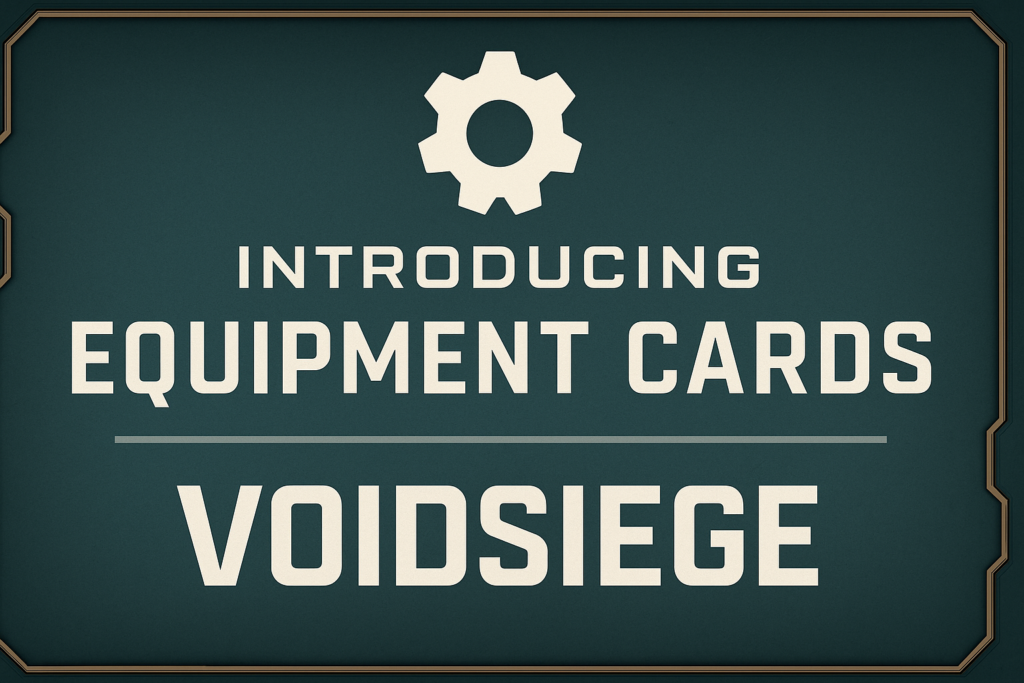 Introducing Equip Cards to VoidSiege