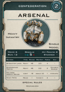 Arsenal OPDAT profile card