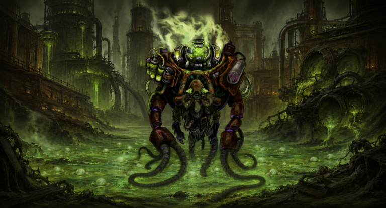 Green Eyes Cauldron illustration