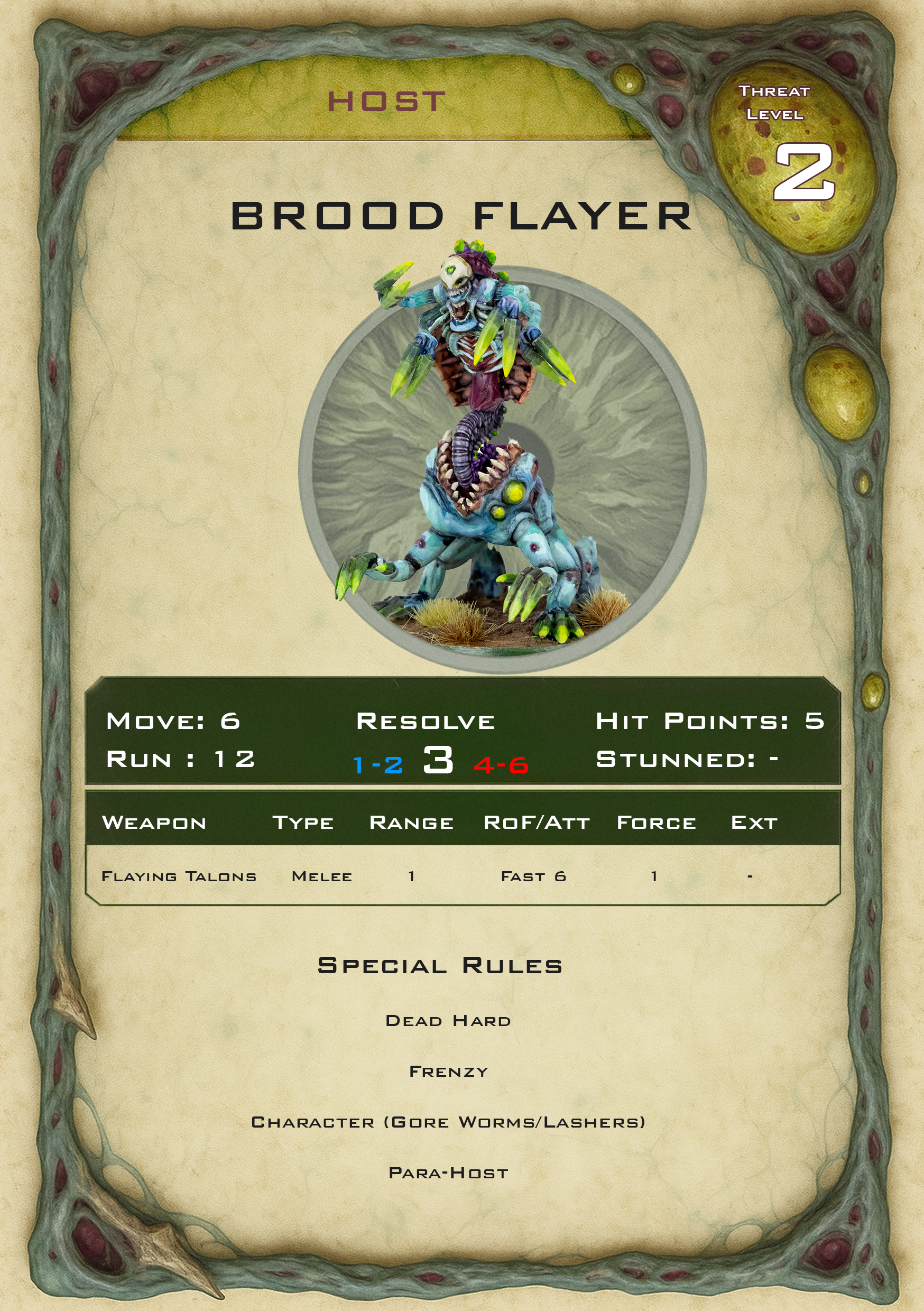 Brood Flayer OPDAT profile card