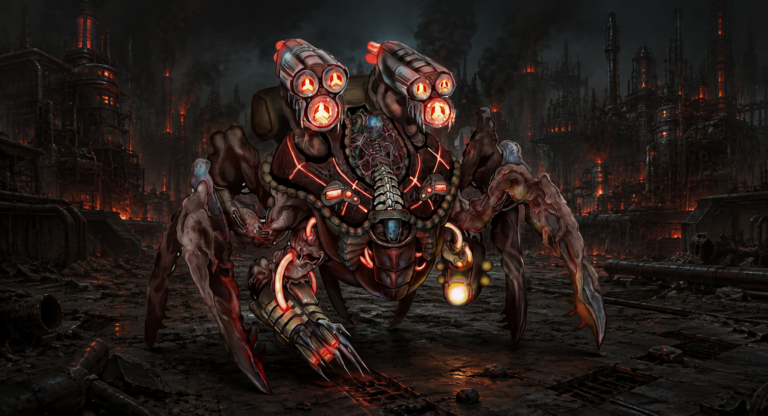 Death Spider illustration