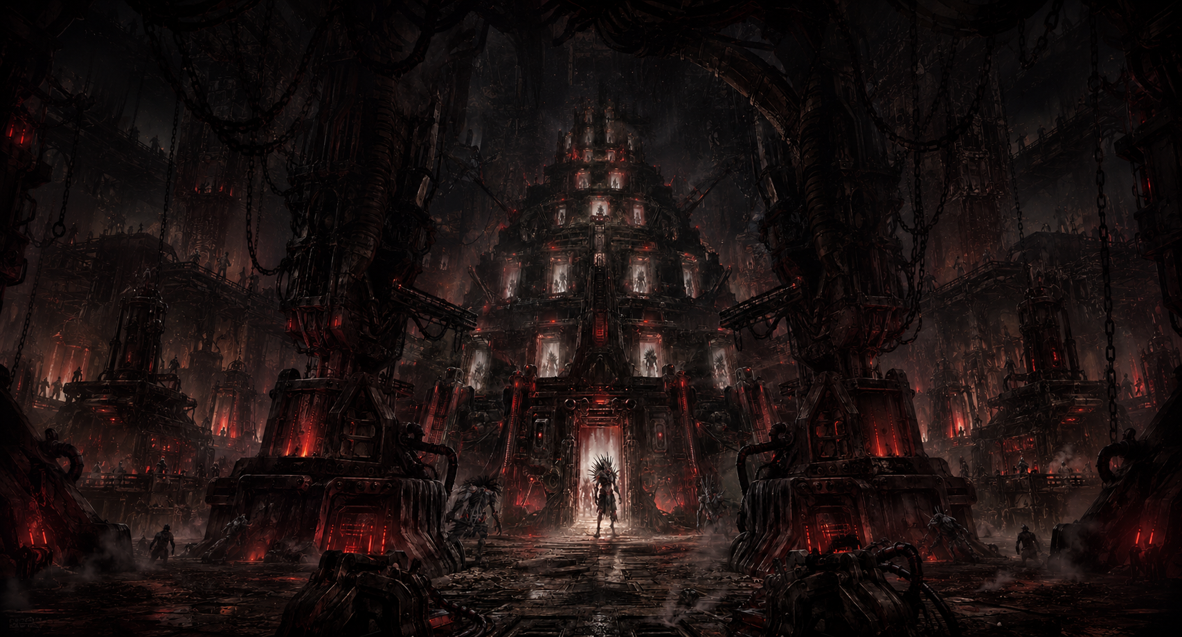 The Fall of the Asylum Cities illustration