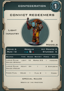 Convict Redeemers OPDAT profile card